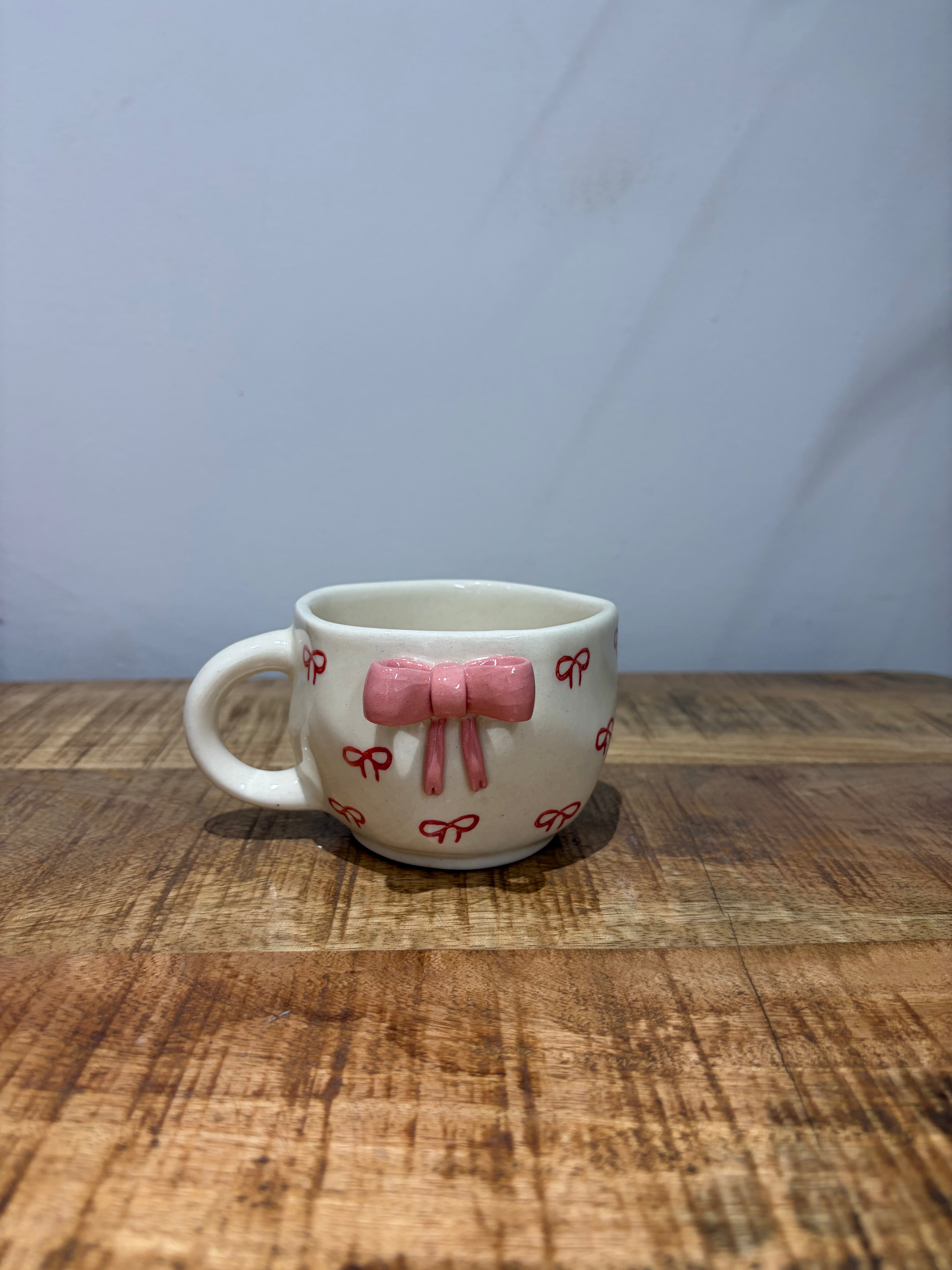 Blush Bow Cup