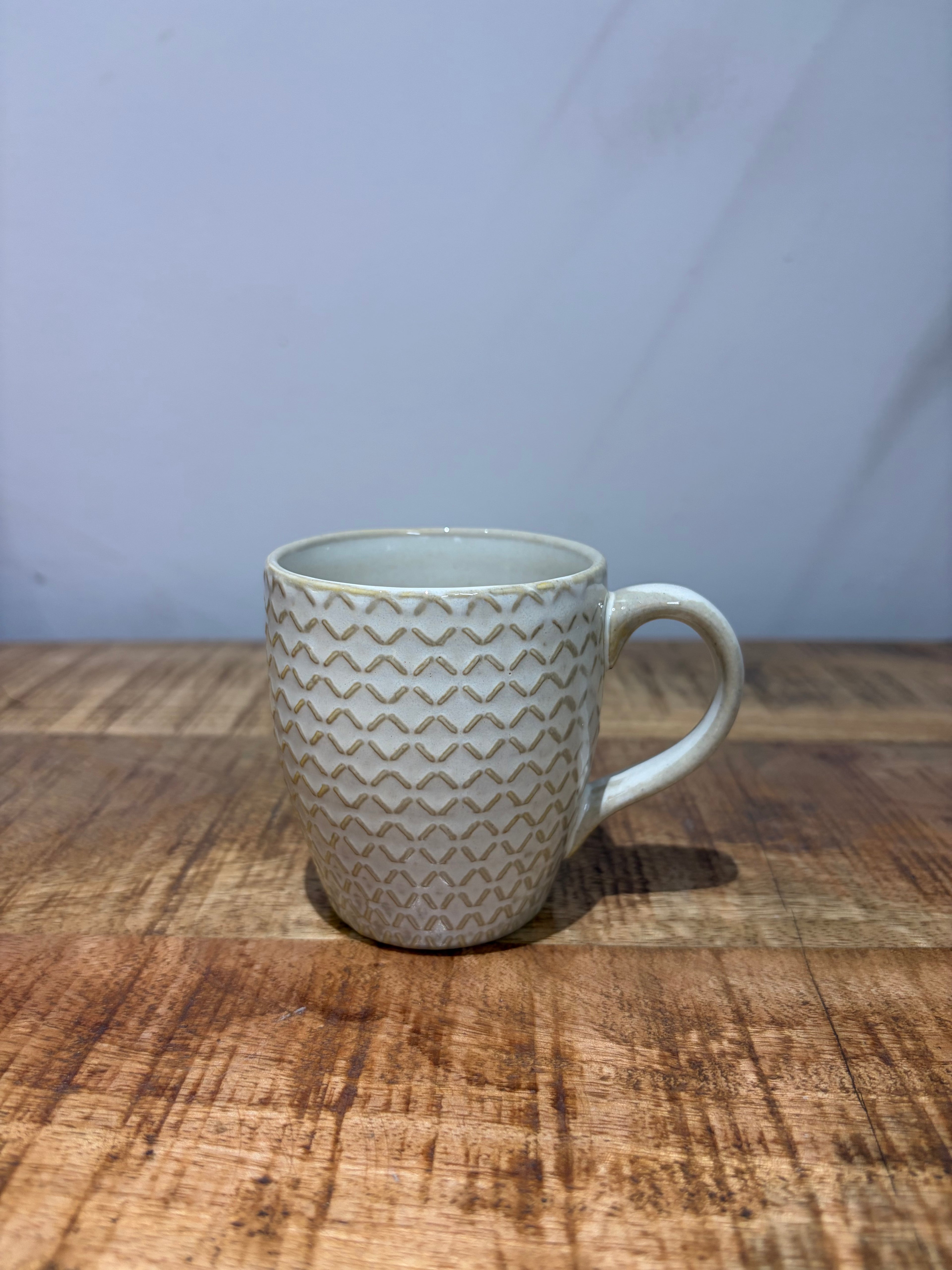 Ivory Weave Cup - Set of 2