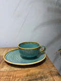 Ocean Orbit Cup & Saucer