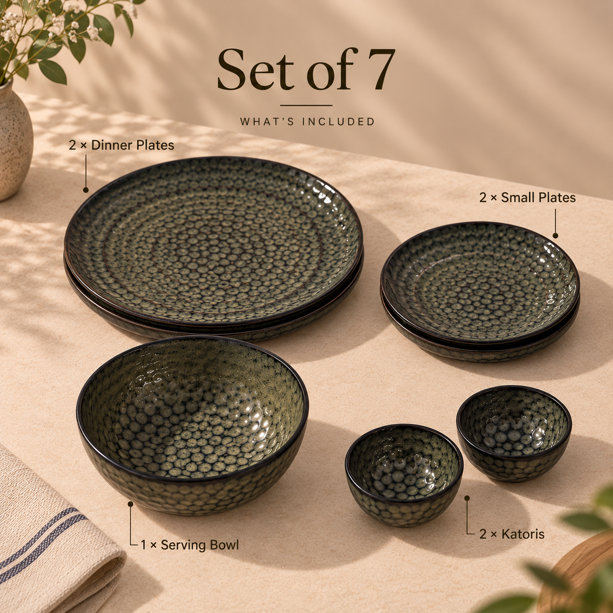 Pebble Dinner Set