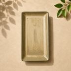 Sand Stone Serving Platter by OZAY Living – premium ceramic serving platter in a warm neutral finish
